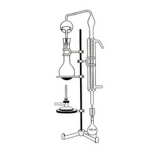 Distiller for alcohol (official EEC method) single gas Steroglass Italy